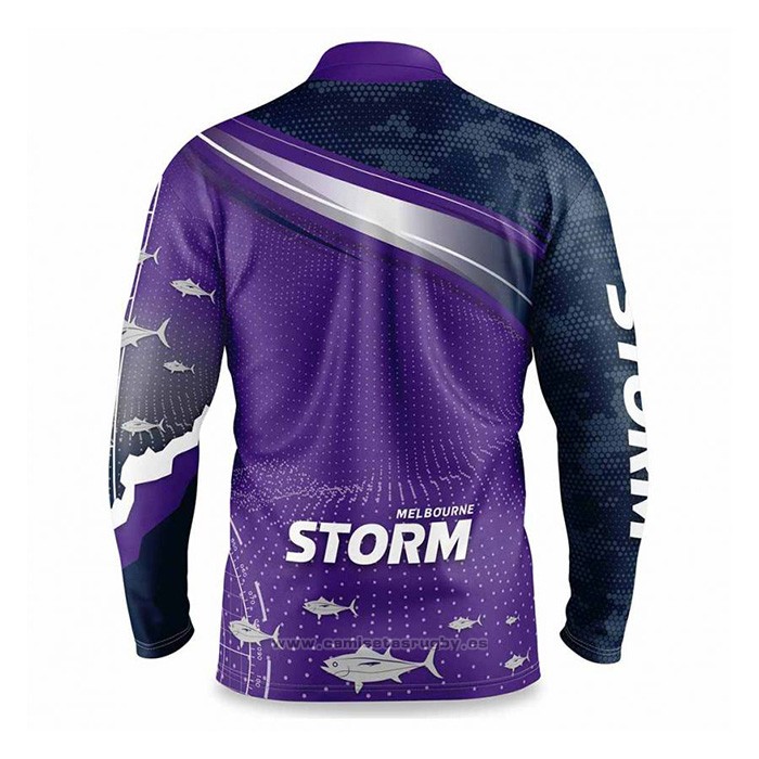 Camiseta NRL Melbourne Storm Rugby 2022 Fish Finder